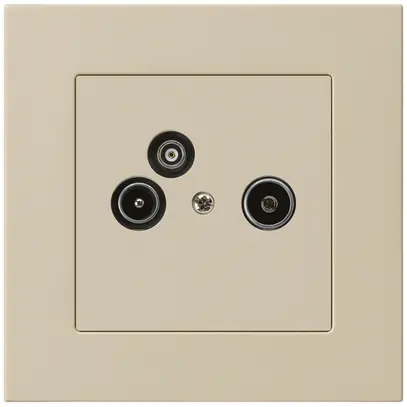 Prise d'antenne ENC R/TV/données kallysto.pro 19dB beige 