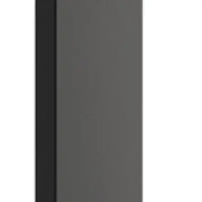 Paletto luminoso LED Philips Splay 12W 1100lm 2700K pedana 960mm IP44 antracite 