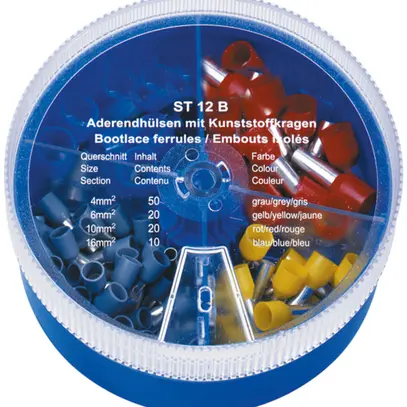 Embouts de câble assortis Ferratec isolés SD98 
