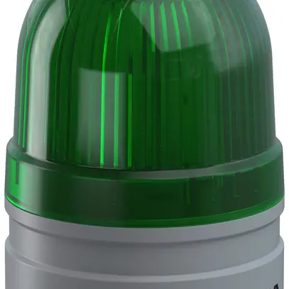 Lampada flash e permanente WERMA Mini TwinLIGHT, 24VAC/DC, verde 