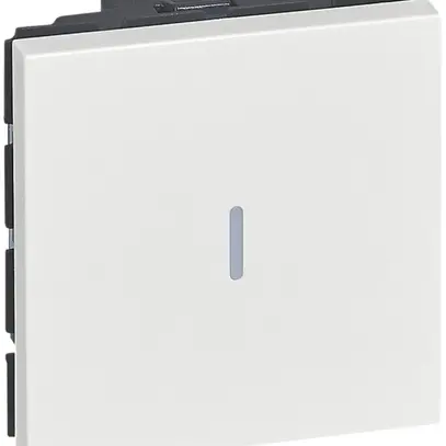 Interrupteur à poussoir INC S3 ARTEOR, blanc 