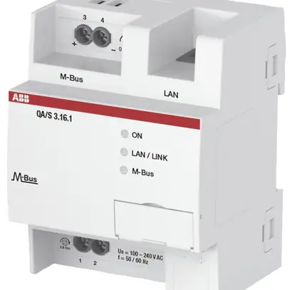 Energy Analyzer AMD ABB QA/S 3.16.1, KNX, per 16 partecipante 