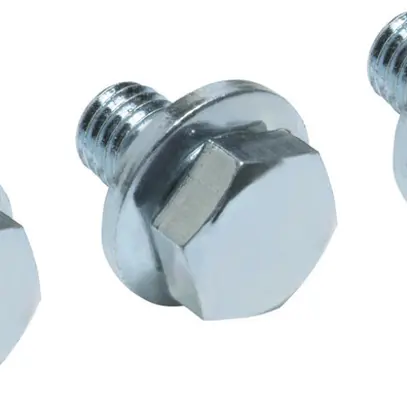 Vite di collegamento Hager M8×20mm inossidabile con elemento a molla 