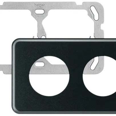 Intestazione INC basico 1×2 nero 