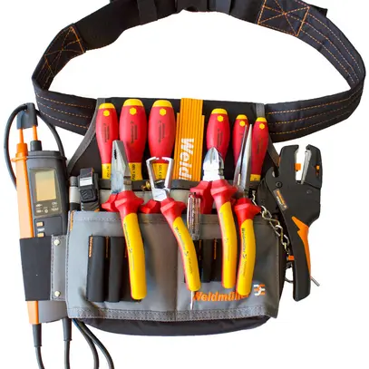 Borsa per utensili Weidmüller WZTE XXL Multi-Check 16 pezzi 