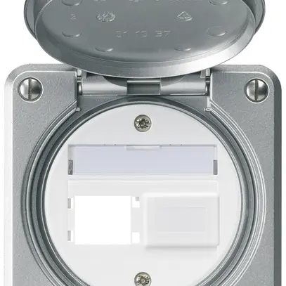 Kit de montage robusto IP55 sortie frontale pour 2×R&M aluminium 