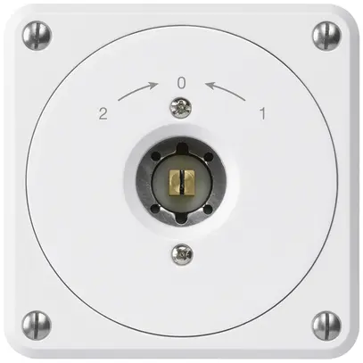 Contact pivotant à clé carrée ENC robusto blanc sans clapet inverseur combi 