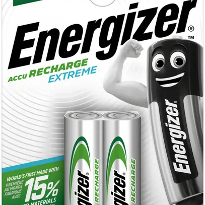 Accu NiMH Energizer Extreme HR6 1.2V, 2300mAh, 2pezzi 