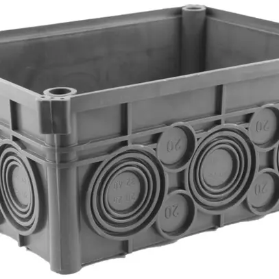 Boîte ENC Ammer 130×170×70mm sans couvercle gris TFC 850°C 