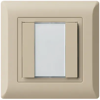 Poussoir multifonction ENC kallysto.line KNX RF 2× beige 