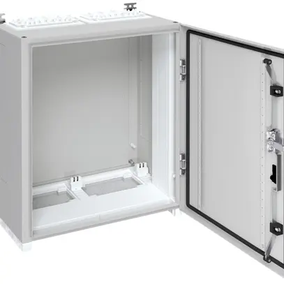 Armoire murale Hager univers porte pleine CP I IP55 650×550×275mm RAL 7035 