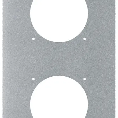 UP-Montageplatte robusto 2×1 Aluminium, natur 
