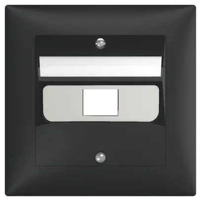 Kit de recouvrement SIDUS z/RJ45 anthracite 