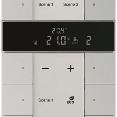 Contrôleur grand ABB-Tenton, 10 touches, alu-argent 