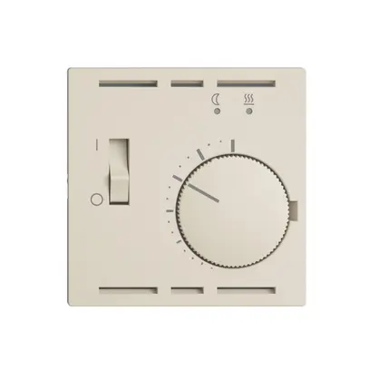 Thermostat d'ambiance ENC EDIZIOdue crema, avec sonde et câble 
