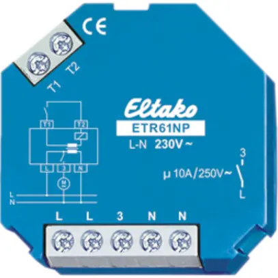 Relais de séparation INC Eltako 230VAC 10A 1F 