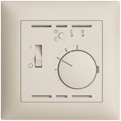 Kit frontale EDIZIOdue crema 88×88mm per termost.ambiente 
