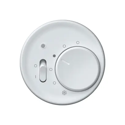 Termostato ambiente origin con interruttore 230VAC 5…30°C 10A bianco 