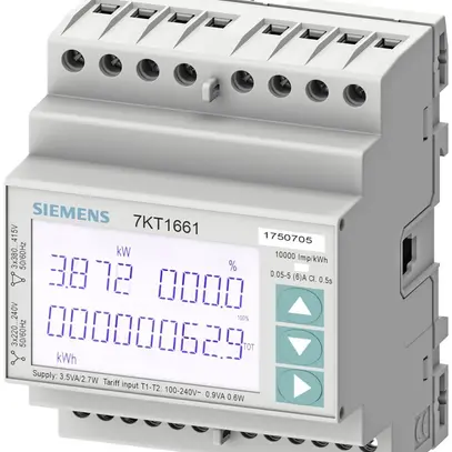 Appar.di misura Siemens SENTRON 3L Mod.RTU/ASCII+MID, L-L 400V, L-N 230V, 5A 