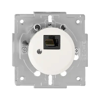 Boîte INC 1×RJ45/u 8P blanc R&M swissline 