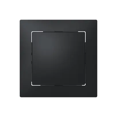 Kit de recouvrement SIDUS pour inter.& contact à poussoir anthracite 