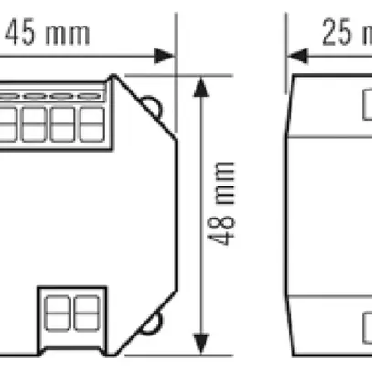 Alimentation courant DALI ESYLUX CU PS DALI 