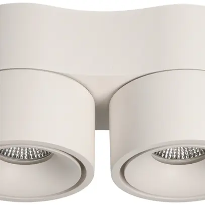 Spot LED maxLUCE DOUBLE SHINE 2×13W 930 2×1100lm 2×36° bianco opaco 