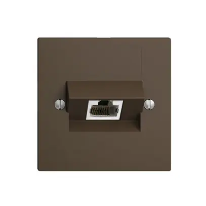 Presa INC 1×RJ45/s 4P ITplus EDIZIOdue coffee 