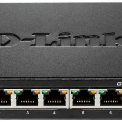 Switch D-Link DGS-108/E, 8-Port unmanaged Gigabit 