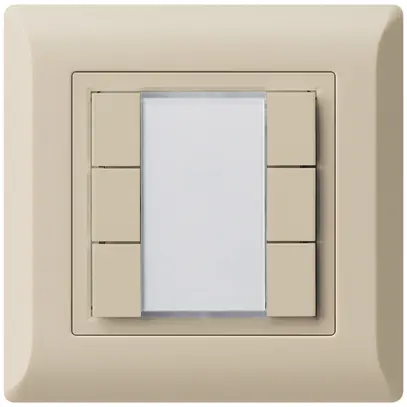 Poussoir universel ENC 6×kallysto.line sans LED beige 