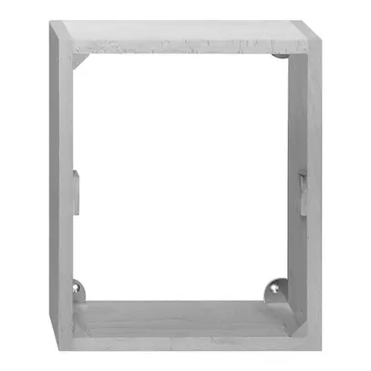 Cadre AP bois pour FLF 4×6 bois dur laqué 