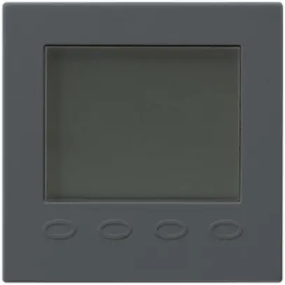 Thermostat d'ambiance Hager kallysto A avec écran anthracite 