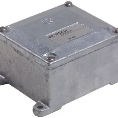 Boîte de dérivation en fonte Woertz IA 4×M32 zing. 