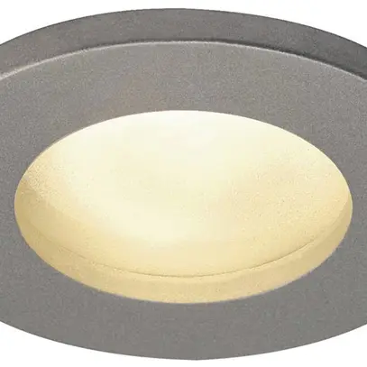 Plafonnier INC SLV DOLIX OUT ROUND GU10 50W IP65/20 68mmØINC gris 