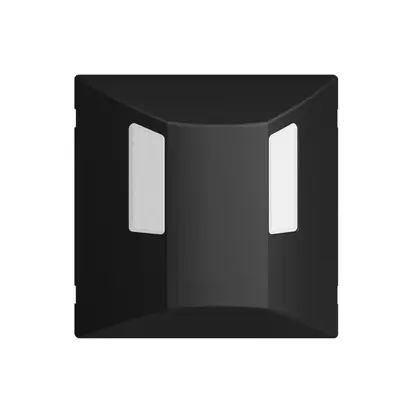 Rilevatore di movimento univ. 180° nero PIRI EDIZIOdue nero 