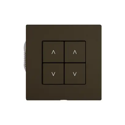 Interruttore tapparelle EDIZIO.liv Wiser SNAPFIX® 2 canali 4 tasti WLAN ma 