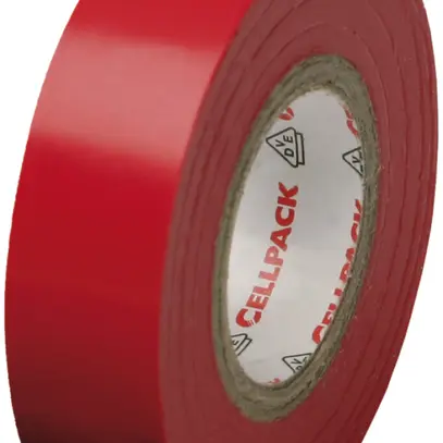 Nastro isolante Cellpack 128 15mm×10m rosso 