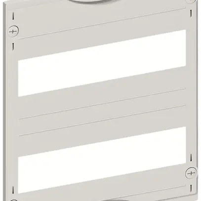 Copertura di distributore ABB 1 fila con fessura 250×300mm 