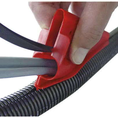 Tubo ondulato AGRO ROHRflex FLEXAzip PA6 42.5 nero 