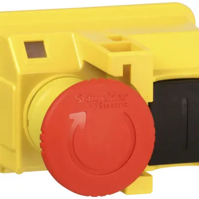 Interrupteur arrêt d'urgence Schneider Electric GV2 rotatif 