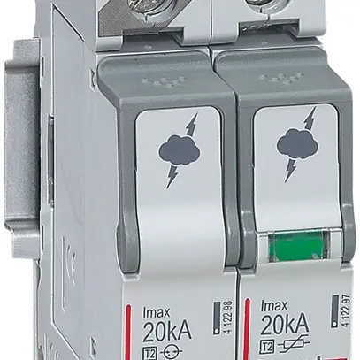 Limitatore di sovratensione T2 1L+N Imax.40kA 