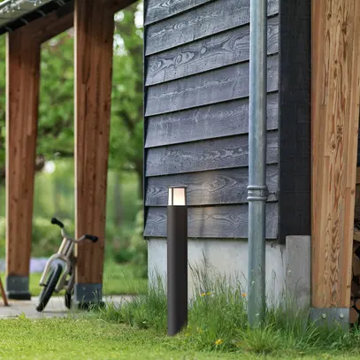 Apparecchio bollard LED Stock 6W 2700K 104×770×104mm IP44 antracite 