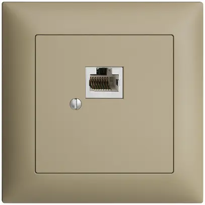 Scatola INC 1×RJ45/s 8P EDIZIOdue sand R&M swissline 