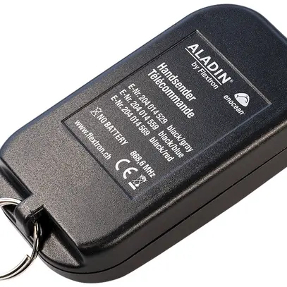 Émetteur portable ALADIN Mini II EnOcean 4-can anthracite/rouge 