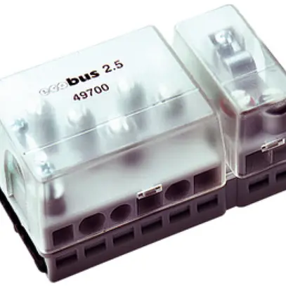 Scatola di raccordo Woertz per cavo piatto Combi 5P+bus 