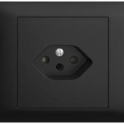 Prise INC EDIZIOdue BKE T13 noir 