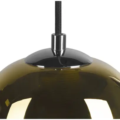 Lampada sospesa SLV PANTILO OVAL E27 15W REG diretto oro 