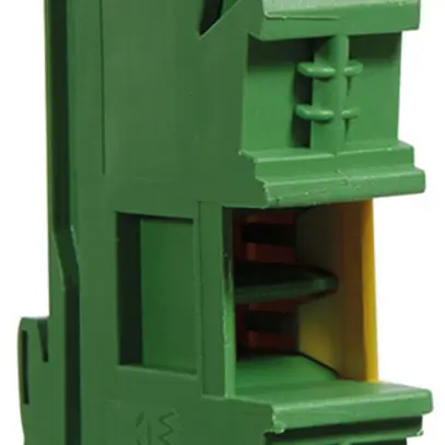 Morsetto di passaggio Hager 16mm², PE, ad innesto, chiuso 