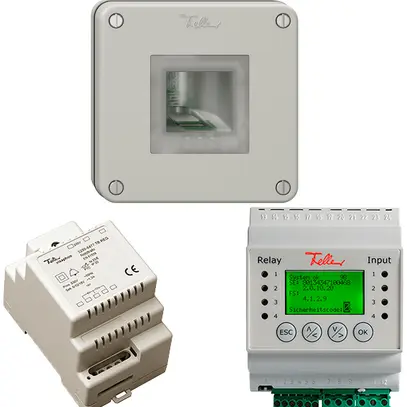 Lettore di impronte digitali NUPU NEVO overto Home 1 SET REG, grigio chiaro 
