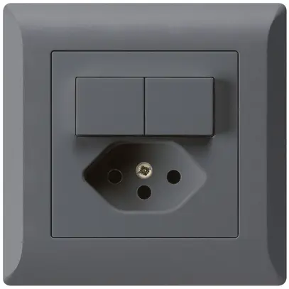 Combinaison ENC 1/3+3/1P+T13 anthracite kallysto.line 